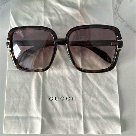 gucci 59mm square sunglasses.